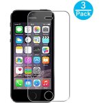 Iphone 5 5s 5c se lot 3 verres trempes film de protection vitre ecran