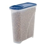 Iris ohyama boite croquette chien hermetique 7l / 35kg bleu couvercle avec joint etanche sans bpa ats ...