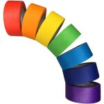 Iridescent ruban adh�sif d�coratif masquage papier artisanal ruban adh�sif color� pour enfants enseignants ...