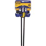 Serre - joints - irwin - mini - 300 mm - pack de 2 - patins doux démontables Serre - joints - irwin - mini - 300 mm - pack de 2 - patins doux démontables