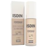 Fond de teint - isdin - coverage haute couvrance - spf50 + - teinte 2. 0 beige - 30 ml