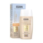 Isdin - cr�me solaire ultral�g�re avec lumi�re color�e spf 50 50 ml de cr�me