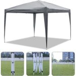 Ise 3x3m tonnelle de jardin barnum chapiteau tente pavillon pliablerobusteavec 4 parois latérales pour ... Ise 3x3m tonnelle de jardin barnum chapiteau tente pavillon pliablerobusteavec 4 parois latérales pour ...