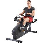 Ise vlo dappartement semi - allong - vlo couch magntique - 8 niveaux de rsistance rglables - masse ...