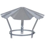 Isotip - joncoux chapeau chinois inox n a1 80  125mm rf 037101