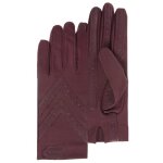 Isotoner gants tactiles tissu extensible recycl rsistant  leau non doubl taille unique bordeaux femme ...