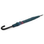 Isotoner parapluie canne ultra - dperlant solide ouverture auto / fermeture manuelle frise exotique ...