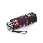 Isotoner parapluie x - tra solide mini fleurs penses femme