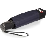 Isotoner parapluie x - tra solide ultra dperlant ouverture / fermeture automatique marine homme