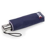 Isotoner parapluie x - tra solide anti - retournement dperlant ouverture / fermeture auto marine liser ...
