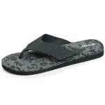 Isotoner tongs sandales plage d�t� semelles l�g�res et confortable camo kaki homme