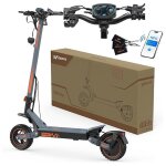 Iwafo is2 pro trottinette �lectrique pliable roues 10 48v 15. 6ah moteur 1600w autonomie 70km 3 vitesses ...