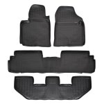 J&j automotive tapis de sol en caoutchouc 3d exclusive pour toyota corolla verso 2004 - 2009 J&j automotive tapis de sol en caoutchouc 3d exclusive pour toyota corolla verso 2004 - 2009