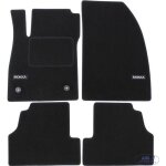 Tapis de sol velours - j&j automotive - opel mokka 2012 - 2020 - antidrapant - sur mesure - haute qualit ...