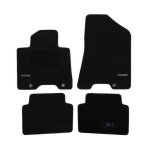 Tapis de sol sur mesure - j&j automotive - hyundai tucson 2015 - 2020 - velours noir - antidrapant - ...