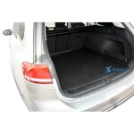 J&j automotive tapis de coffre caoutchouc premium pour volkswagen passat b8 break 2014 - 2023