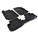 Tapis de sol en caoutchouc - j&j automotive - kia picanto 3 - sur mesure - antid�rapant - tpe non toxique ...