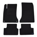 Tapis de sol noir velours - j&j automotive - mercedes cla c117 - sur mesure - antid�rapant - imperm�able ...