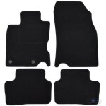 Tapis de sol noir velours - j&j automotive - nissan qashqai j11 - sur mesure - antidrapant - impermable ...
