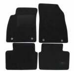 Tapis de sol noir velours - j&j automotive - opel insignia a - sur mesure - antid�rapant - imperm�able ...