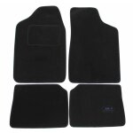 Tapis de sol noir velours - j&j automotive - peugeot 106 - sur mesure - antidérapant - imperméable Tapis de sol noir velours - j&j automotive - peugeot 106 - sur mesure - antidérapant - imperméable