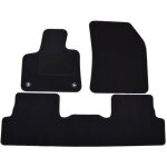 Tapis de sol noir velours - j&j automotive - peugeot 3008 - sur mesure - antidérapant - imperméable Tapis de sol noir velours - j&j automotive - peugeot 3008 - sur mesure - antidérapant - imperméable