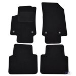 Tapis de sol noir velours - j&j automotive - citron c3 aircross 2 - sur mesure - antidrapant - impermable ...
