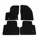 J&j automotive tapis de sol noir velours sur mesure pour ford focus c - max 2003 - 2010