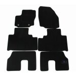 J&j automotive tapis de sol noir velours sur mesure pour ford s - max 2006 - 2015