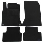 Tapis de sol noir velours - j&j automotive - mercedes a classe w176 - sur mesure - antid�rapant - imperm�able ...