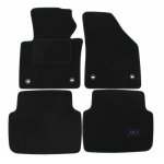 J&j automotive tapis de sol noir velours sur mesure pour volkswagen touran 2003 - 2010 J&j automotive tapis de sol noir velours sur mesure pour volkswagen touran 2003 - 2010