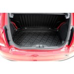 Tapis de coffre caoutchouc - j&j automotive - fiat 500 - protection contre leau - sur mesure - noir Tapis de coffre caoutchouc - j&j automotive - fiat 500 - protection contre leau - sur mesure - noir