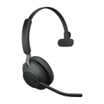 Casque jabra evolve2 65 - usb - a uc mono - noir