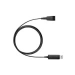 Adaptateur usb - jabra - link 230 - dconnexion rapide - noir - dsp intgr