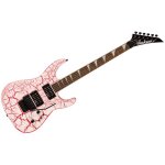Jackson x series soloist slx dx lr bloodshot crackle guitare metal /