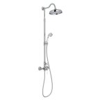 Jacob delafon colonne de douche mécanique cléo 1889 e24311 - cp style rétro poignées céramique chrome ... Jacob delafon colonne de douche mécanique cléo 1889 e24311 - cp style rétro poignées céramique chrome ...