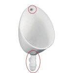 Jacob delafon - equipement complet pour urinoir coquille 2 Jacob delafon - equipement complet pour urinoir coquille 2