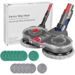 Jajadeal tete de vadrouille pour dyson v15 v11 v10 v8 v7 aspirateur sans fil brosse de nettoyage accessoire ...