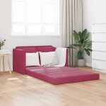 (soldes jan)canap� - lit / sofa bed - 2 personnes - clic - clac - moderne canap� - lit 2 en 1 - rouge ...