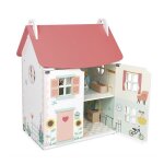 Maison de poupees en bois -