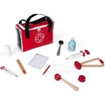 Janod - malette du docteur (bois) - ds 3 ans
