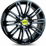 Jante 16 - mam - a4 - 7jx16 - 5 / 108 - et38 - alsage 726mm - peinture noire