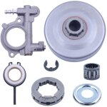 Jante de tambour dembrayage de pignon de pompe � huile kit pour tron�onneuse stihl 026 ms260 . 325 - ...