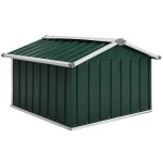 {january sale}abri pour robot de jardin - mobilier de jardin hangar de stockage 92x97x63 cm acier galvanis� ...