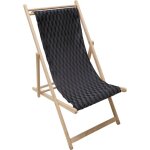 Jardin prive - chilienne dralon geometric noir - toile amovible. Jardin prive - chilienne dralon geometric noir - toile amovible.