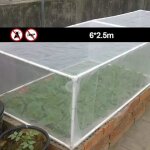 Filet anti insecte - jardin - maille fine - 6x25m - protection insectes - blanc