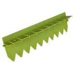 Jardin et saisons bordure stop herbe vert anis avec rebord surlev facilit dinstallation polypropylne ...