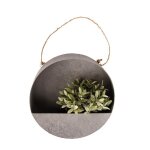 Jardini�re murale ronde l - d 35 x p 106 cm - zinc