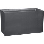 Jardini�re muret - eda - volcania - 116 l - int�rieur / ext�rieur - d�cor pierre - 995 x 395 x h 60 cm ...