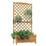 Costway jardinière à treillis bois de sapin avec 4 trous de drainage 90x445x180 cm bac à fleurs extérieur ... Costway jardinière à treillis bois de sapin avec 4 trous de drainage 90x445x180 cm bac à fleurs extérieur ...